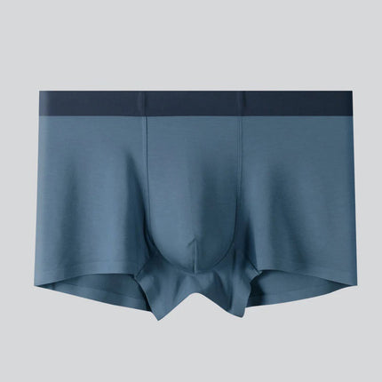 Wholesale Graphene Traceless Solid Color Modal Men's Boxer Briefs Underwear