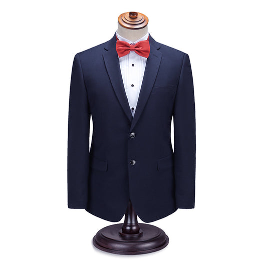 Wholesale Men's Business Casual Single Breast Two Button Blazer Jacket Top