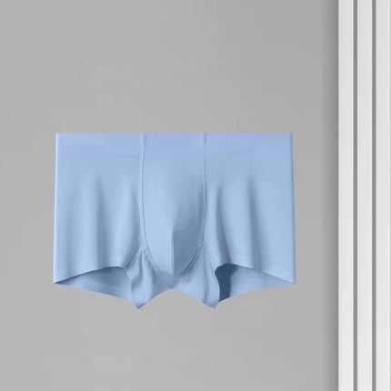 Wholesale Silkworm Silk Modal Men's Underwear 5A Antibacterial High-end Non-marking Boxer Shorts