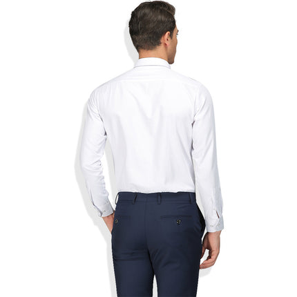 Wholesale Men's Casual 100% Cotton Slim Fit Business Long Sleeve Shirt