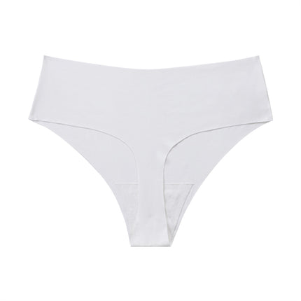 Wholesale Ladies Traceless Thong Panties Ice Silk Pure Cotton Sexy Underwear