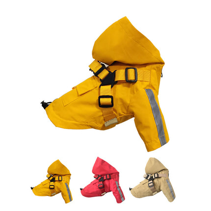 Wholesale Pet Waterproof Raincoat British Dog All-season Outdoor