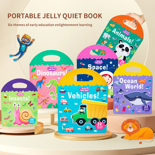 Wholesale Children's Homework Handmade Material Package Hand-tearable Busy Book 