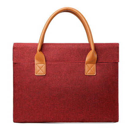 Wholesale Laptop Bag Handbag Simple 15.6 Inch Business Portable Briefcase 
