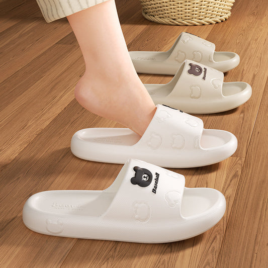 Summer Home Use Indoor Thick-soled Non-slip Slippers for Women and Men