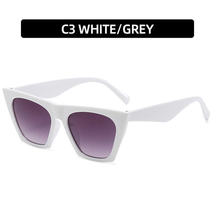 Men's and Women's Fashion Square Frame Personalized Retro Sun Protection Sunglasses
