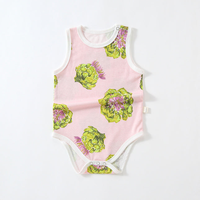 Infant Jumpsuit Summer Triangle Romper Newborn Bodysuits