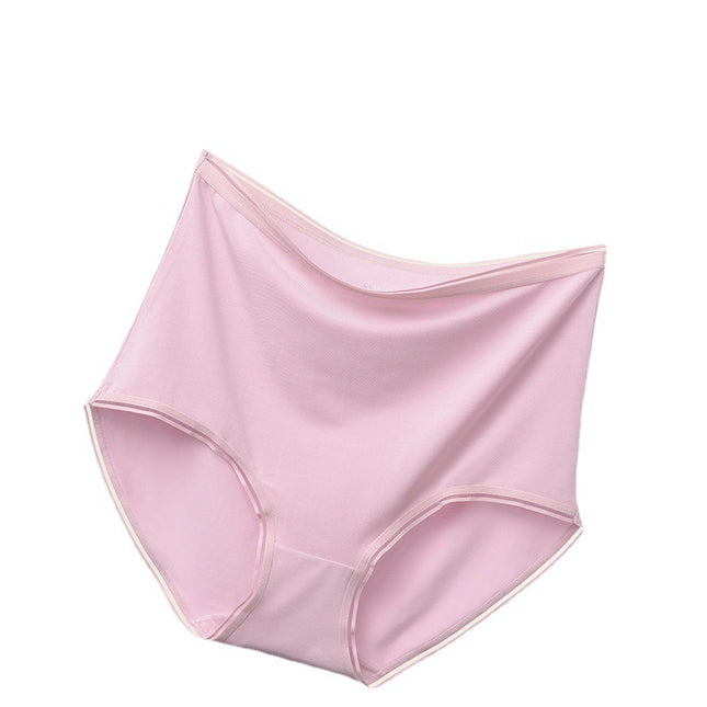 Wholesale Women's Modal Silk Antibacterial High Waist Plus Size Underwear