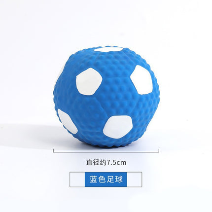 Wholesale Dog Latex Vocal Toy Rugby Soccer Small Dog Teddy Training 