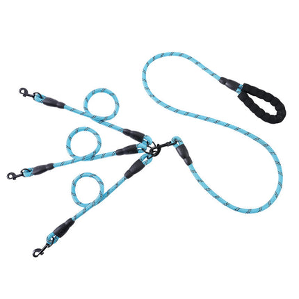 Wholesale One To Two, One To Three Pet Leashes Golden Retriever Leash Pet Supplies