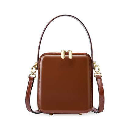 Women's Fashionable Leather Luxury Crossbody Bag Handheld Shoulder Bag