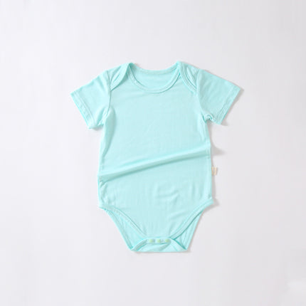 Newborn Baby Bamboo Fiber  Bodysuit Infants Triangle Romper Onesie