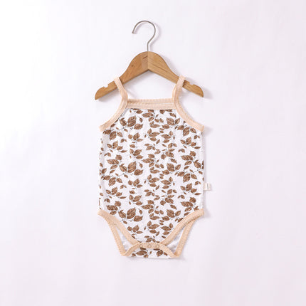 Infant Baby Summer Sling Triangle Romper Newborn Thin Vest Onesie