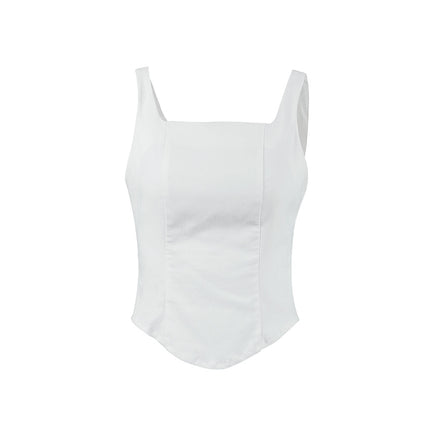 Wholesale Ladies Vest Summer Fishbone Slim Camisole Tank Top