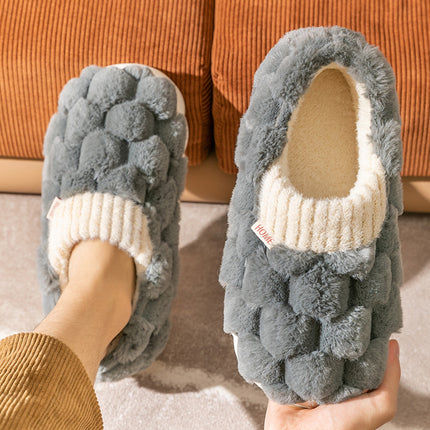 Wholesale Women's Winter Indoor Warm Home Thick-soled Slippers 
