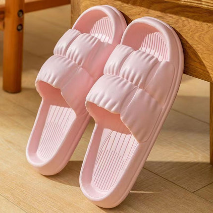 Wholesale Ladies Indoor Home Summer Non-slip Bathroom Bath Slippers 