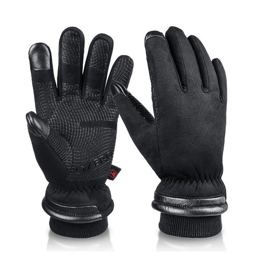 Wholesale Winter Sports Cycling Thickened Velvet Waterproof Touch Screen Ski Warm Gloves
