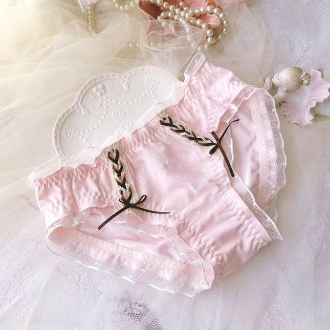 Wholesale Sexy and Cute Flash Cotton Briefs for Girls