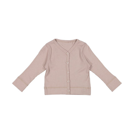 Wholesale Baby Cardigan Spring Infant Solid Color Coat Kids Outerwear