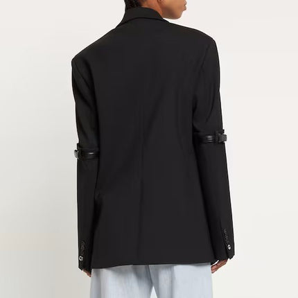 Wholesale Women's Patchwork Loose Silhouette Slim Fit Blazer