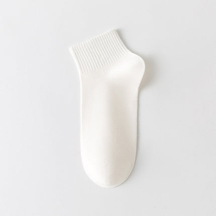 Men's Breathable Deodorant Sweat-absorbent Antibacterial Cotton Boat Socks