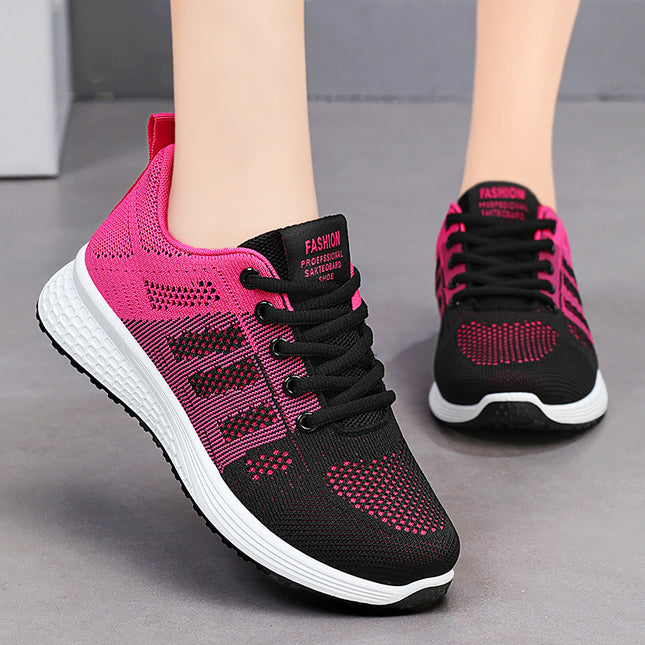 Wholesale Women's Spring Plus Size Running Sports Casual Shoes 