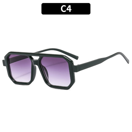 Large Frame Square Elegant Fashionable Business Travel Outdoor Sunscreen Sunglasses
