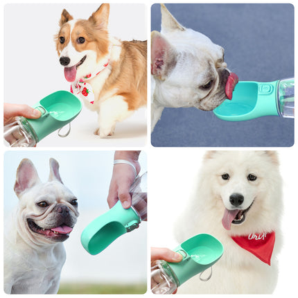 Dogs/Cats Pets Portable Dog Food Water Cup Outdoor Travel Kettle Out Drinking Fountain