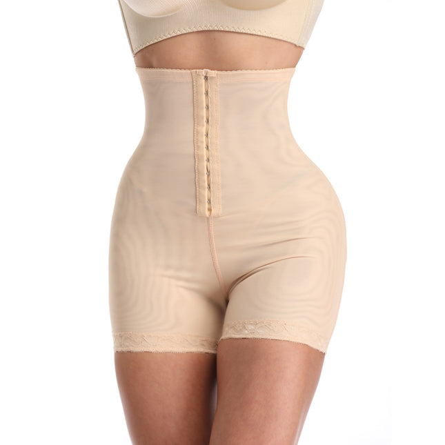 Wholesale Ladies Large Size High Waist Tummy Control Butt Lift Shorts