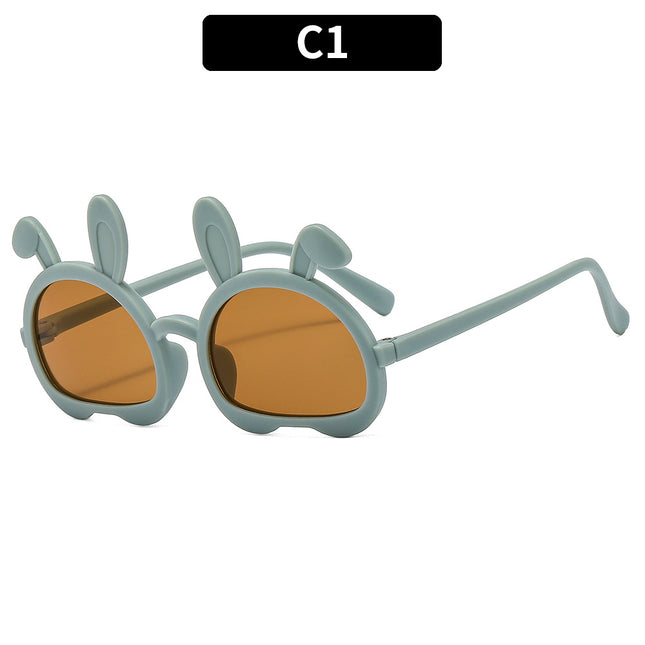 Children's Autumn Rabbit Ears Cute Anti-UV Fashion Sunglasses 