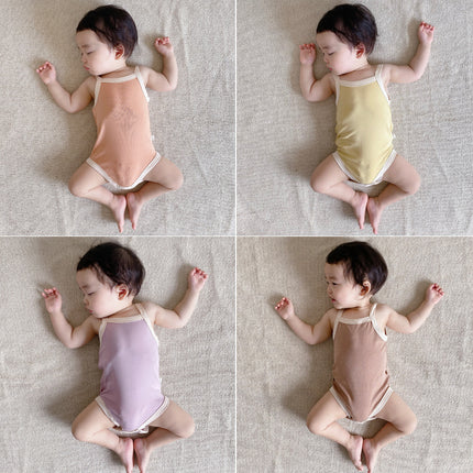 Infant Sling Summer Siamese Bodysuit Newborn Baby Romper