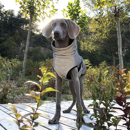 Wholesale Pet Clothes Dog Full Body Reflective Jacket Waterproof Warm Pet Supplies