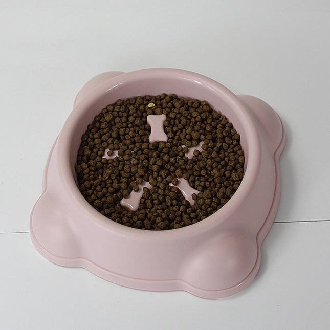 Wholesale Pet Bowl Pet Supplies Dog Cat Bowl Tableware Plastic Basin Feeder