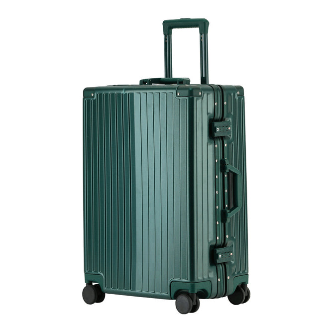 Luggage Student Password Box Aluminum Frame Sturdy and Durable Silent Universal Wheel Trolley Case