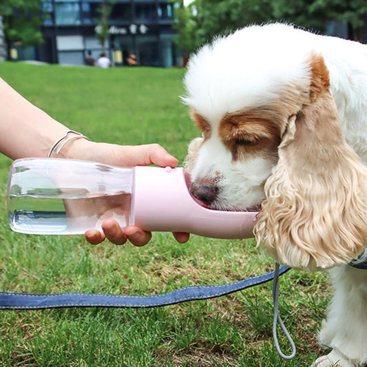 Wholesale Pet Outdoor Portable Travel Water Bottle for Dogs and Cats Drinking Fountain