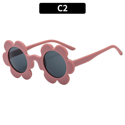 Women's Fun Sunflower Beach Vacation Personalized Fashionable Sunglasses