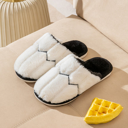 Wholesale Women's/Men's Winter Home Non-slip Thick-soled Warm Slippers 
