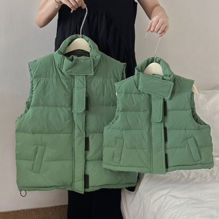 Wholesale Children's Fall Winter Parent-child Down Vest