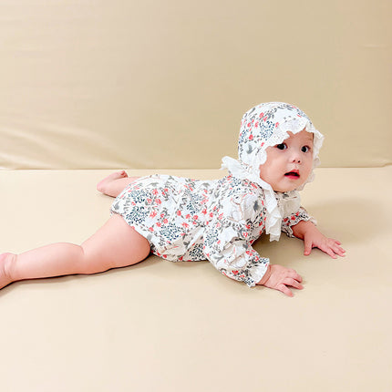 Infant Spring Fall Long Sleeve Onesies Newborn Baby Rompers Bodysuit