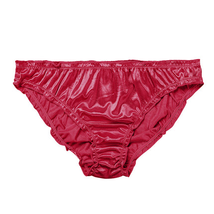 Wholesale Ladies Panties Women's Low Waist Sexy Soft Stretch Satin Underwear
