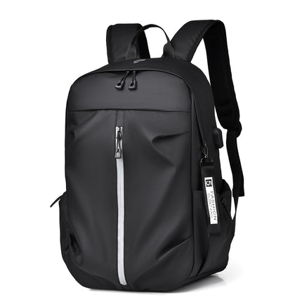 Wholesale Men's Waterproof Backpack Includes USB Casual Large Capacity 15.6 Inch 