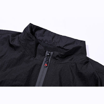 Wholesale Men's Spring  Autumn Casual Zipper Thin Jacket