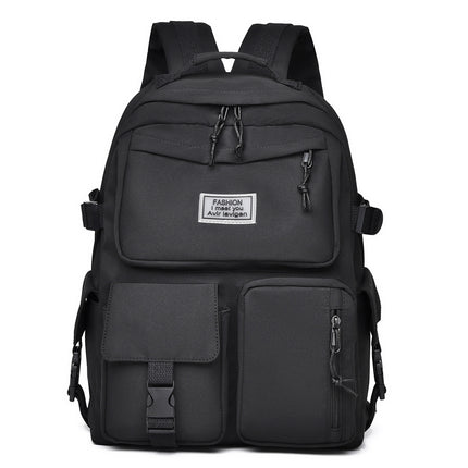 Men's and Women's Large-capacity Multifunctional Casual Simple 15.6-inch Backpack