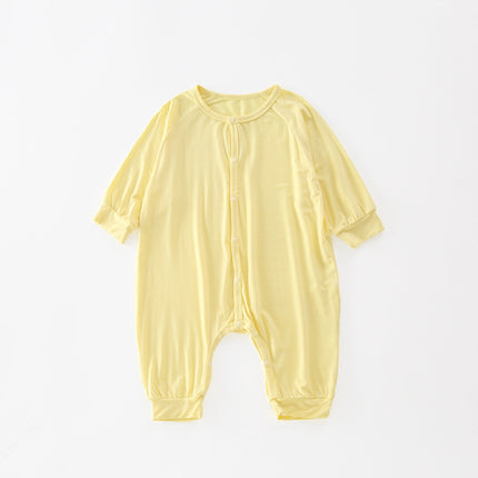 Newborn Baby Onesie Infant Modal Long Sleeve Lougewear