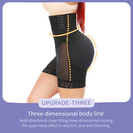 Wholesale Ladies Plus Size Buckle Strap Hip Lifting Corset Tummy Shapewear