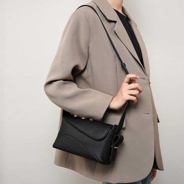 Women's Summer Genuine Leather Large Capacity Bag Shoulder Crossbody Tote Bag 