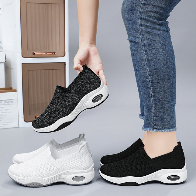 Wholesale Women's Spring and Summer Thick-soled Casual Shoes 