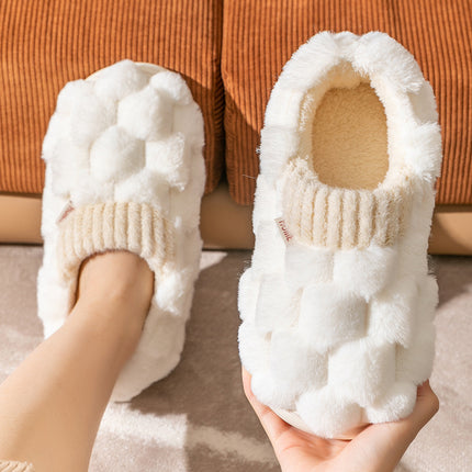 Wholesale Women's Winter Indoor Warm Home Thick-soled Slippers 