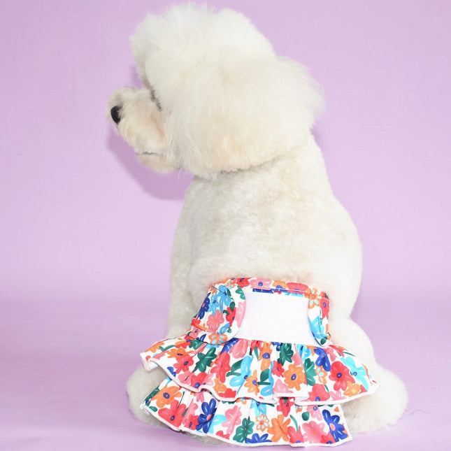 Pet Menstrual Pants Washable Hem Dog Safety Pants Menstrual Period Female Dog Diapers 