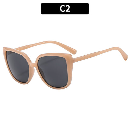 Large Frame Concave Shape Fashionable Outdoor Driving Sun Protection Trendy Sunglasses